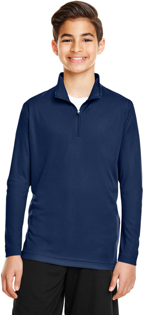 An image of a Custom Team 365 Youth Zone Performance Quarter Zip!
