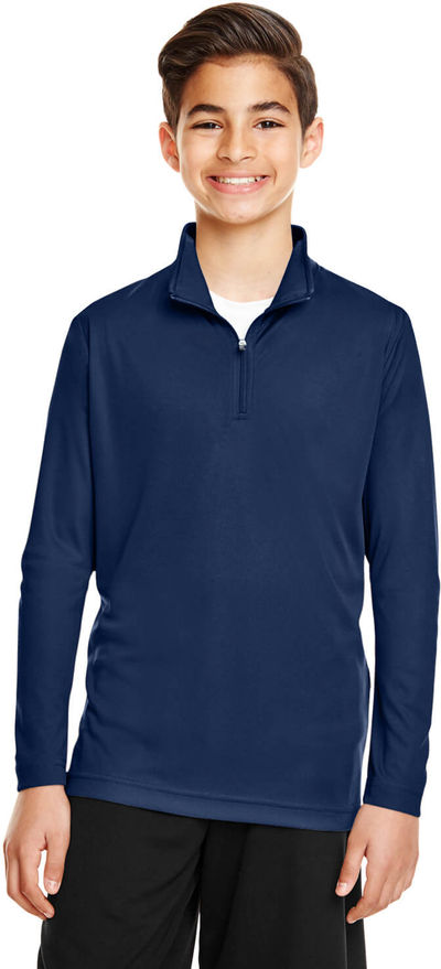 An image of a Custom Team 365 Youth Zone Performance Quarter Zip!