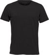 Am image of a Custom Stormtech Men's Torcello Crew Neck Tee in Black!
