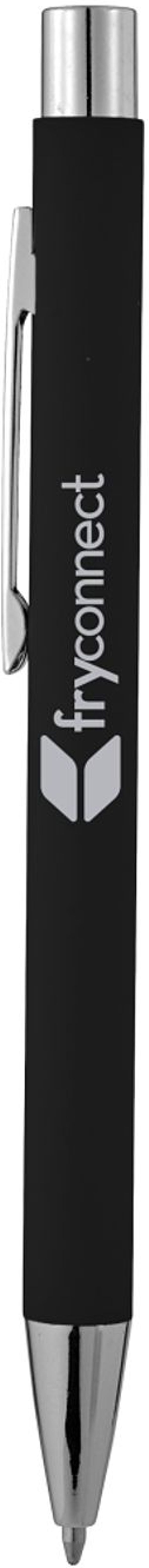 An image of a Custom The Maven Soft Touch Metal Pen!