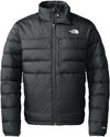 Am image of a Custom The North Face Down Hybrid Jacket in Black!