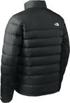 Am image of a Custom The North Face Down Hybrid Jacket in Black!