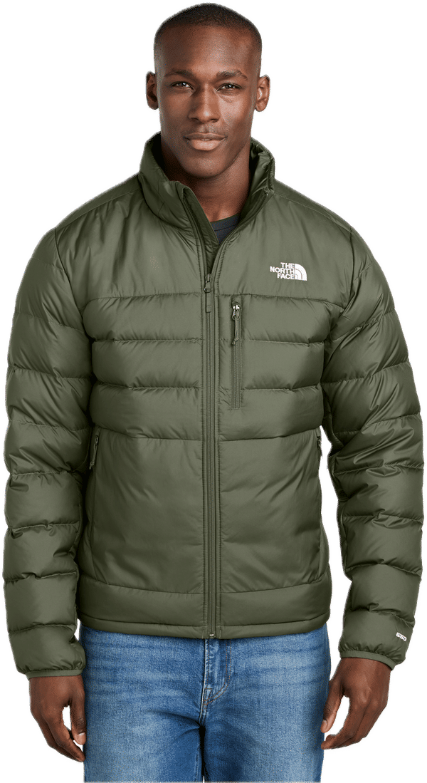 An image of a Custom The North Face Down Hybrid Jacket!