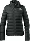 Am image of a Custom The North Face Down Hybrid Ladies Jacket in Black!