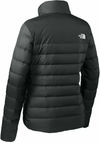Am image of a Custom The North Face Down Hybrid Ladies Jacket in Black!