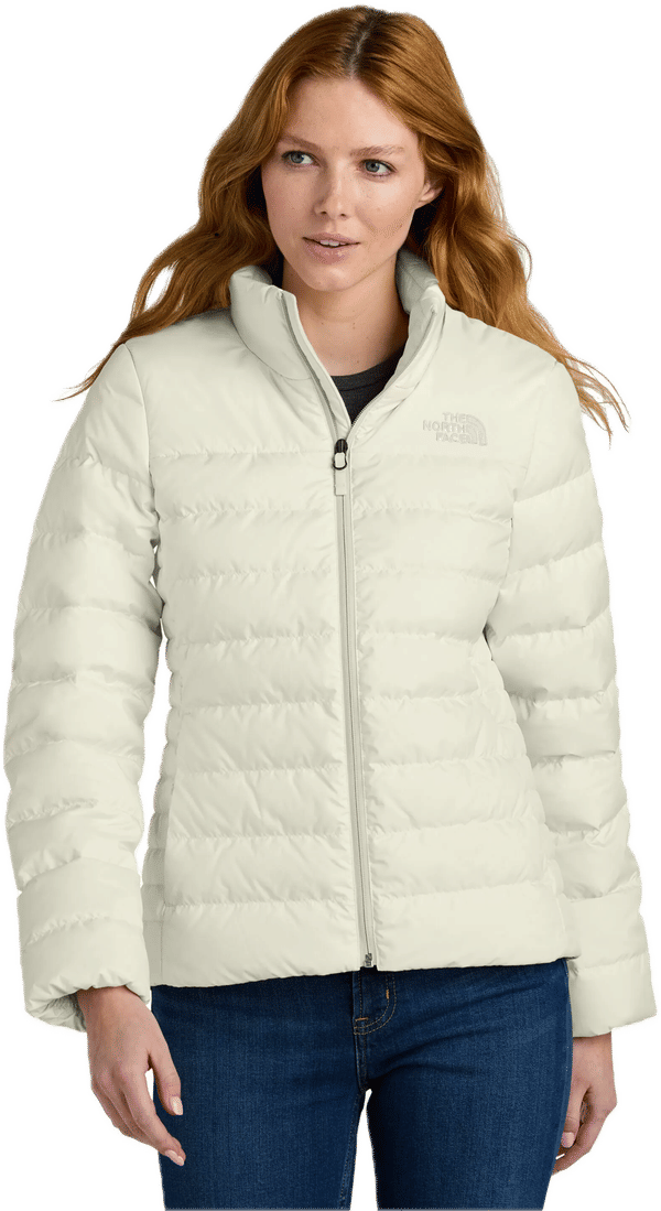 An image of a Custom The North Face Down Hybrid Ladies Jacket!