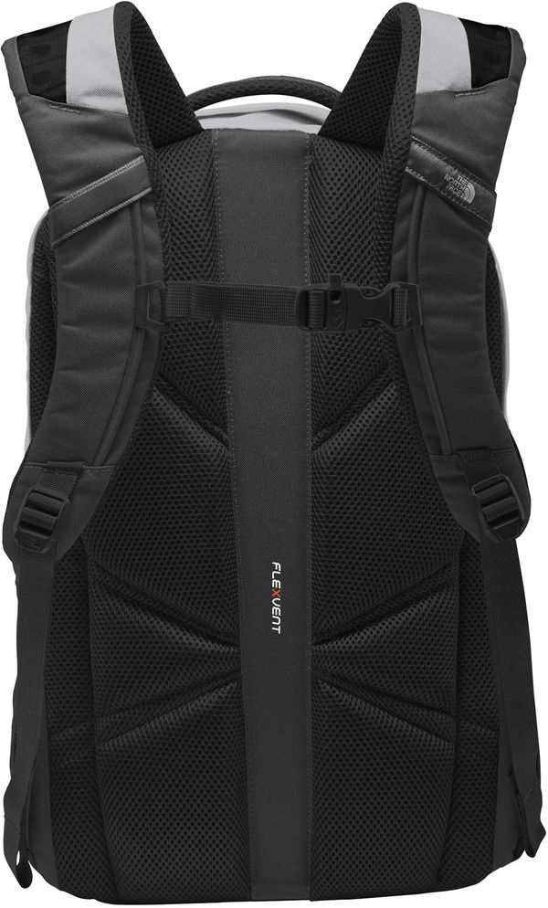 An image of a Custom The North Face Groundwork Backpack 29L in Mid Grey/Asphalt Grey!