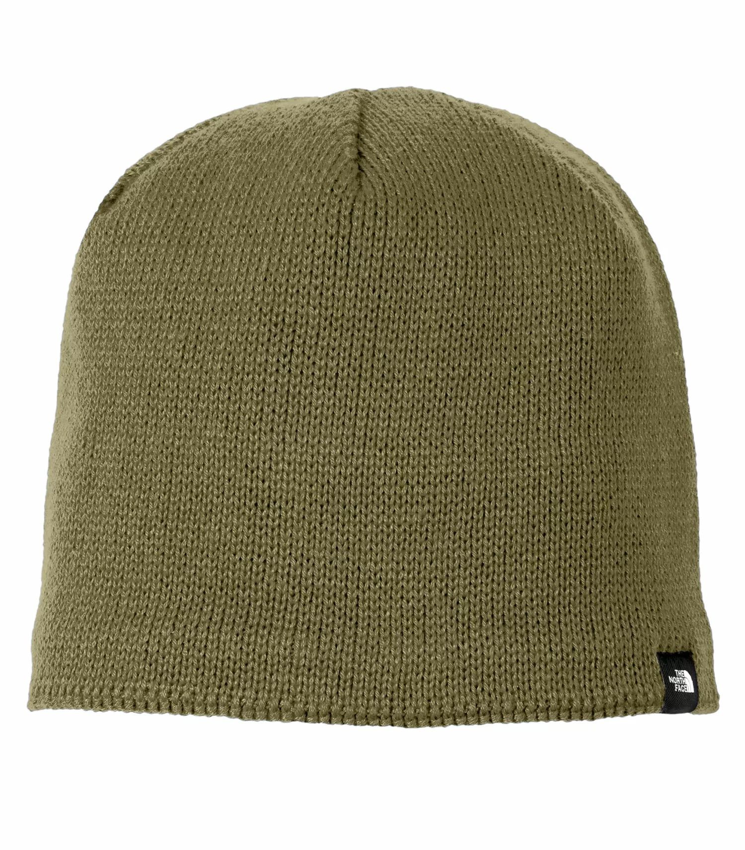 The North Face Mountain Beanie in Burnt Olive Green