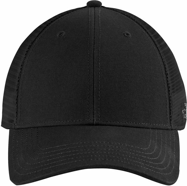 An image of a Custom The North Face Ultimate Trucker Hat in Black/Black!