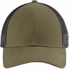 An image of a Custom The North Face Ultimate Trucker Hat in Burn Olive Green/ Asphalt Grey!