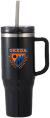 An image of a Custom Thor 40 oz EcoFriendly Straw Tumbler!