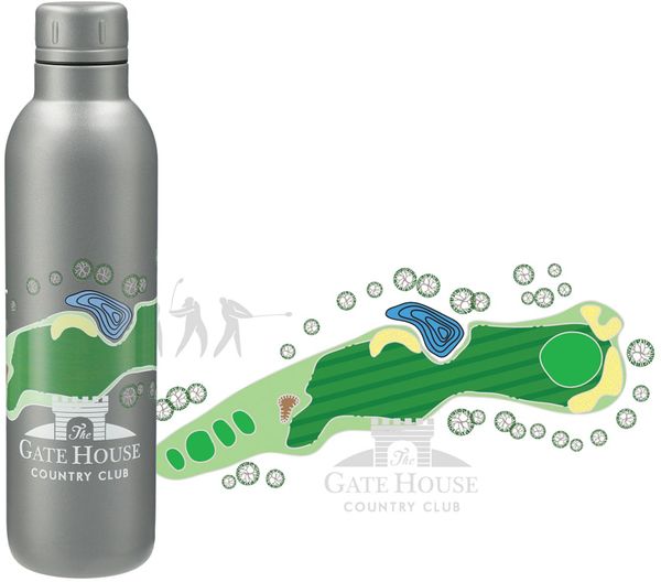 An image of a Custom Thor Copper Vacuum Insulated Bottle 17oz!
