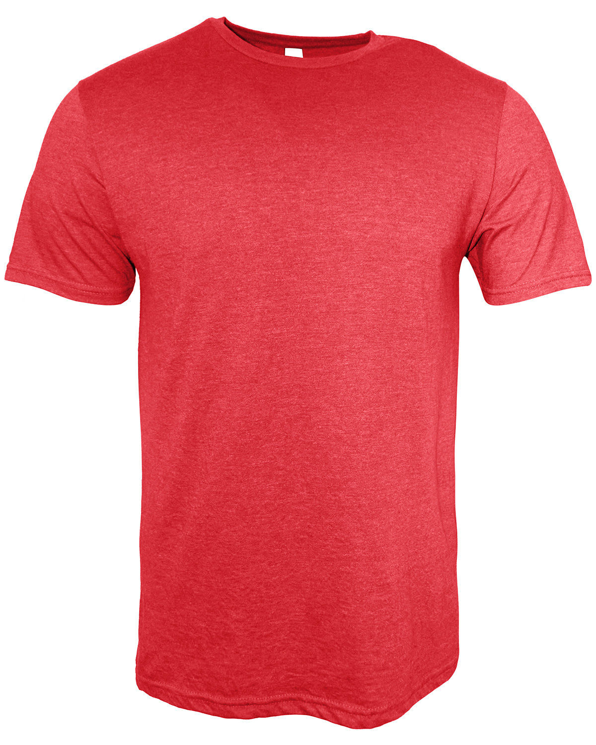 Threadfast Epic Unisex CVC TShirt in Heather Red