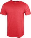 Am image of a Custom Threadfast Epic Unisex CVC TShirt in Heather Red!