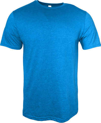Am image of a Custom Threadfast Epic Unisex CVC TShirt in Heather Royal!