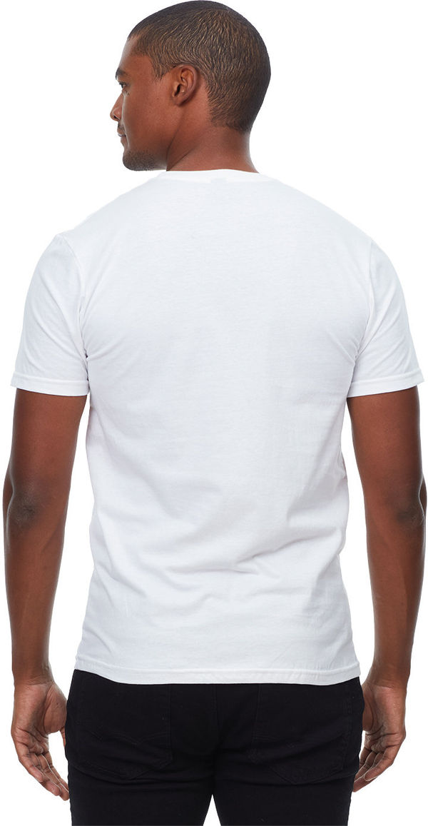 Am image of a Custom Threadfast Epic Unisex CVC TShirt in Solid White!