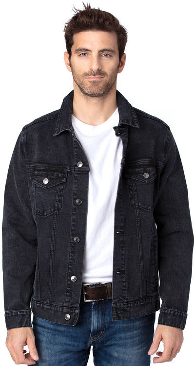 An image of a Custom Threadfast Unisex Denim Jacket!