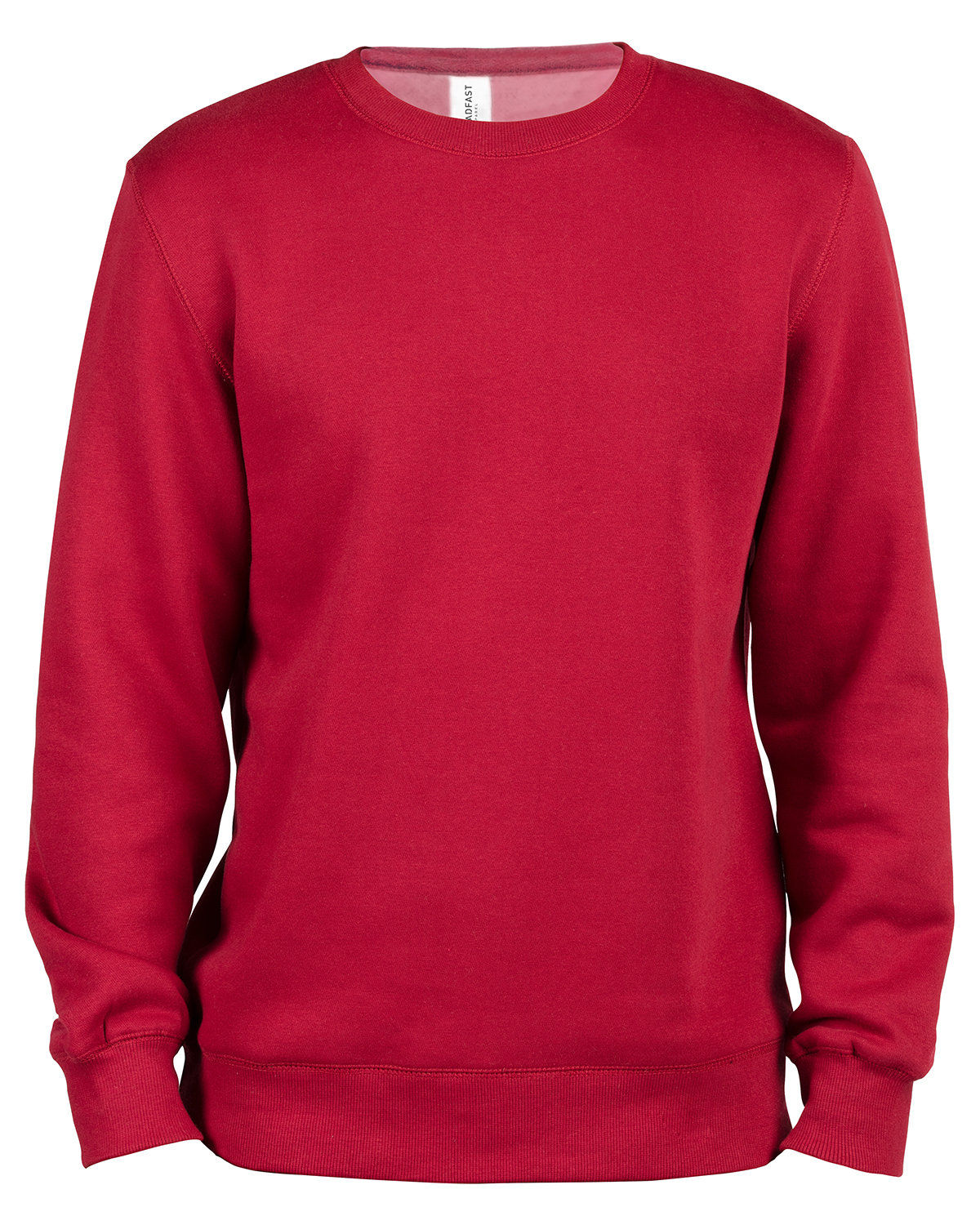 Threadfast Unisex Ultimate Crewneck Sweatshirt in Burgundy