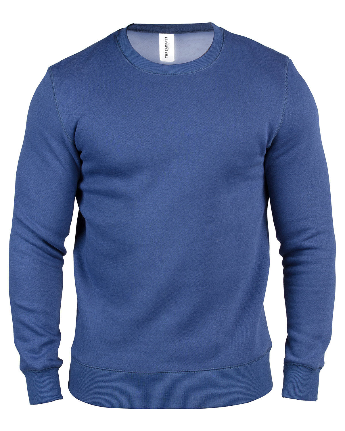 Threadfast Unisex Ultimate Crewneck Sweatshirt in Navy