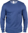 Am image of a Custom Threadfast Unisex Ultimate Crewneck Sweatshirt in Navy!