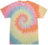 An image of a Custom Tie Dye Adult Burnout Festival TShirt in Pastel!