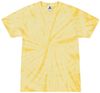 An image of a Custom Tie Dye Adult Cotton T Shirt in Spider Dandelion!