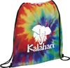An image of a Custom Tie Dye Drawstring Bag!