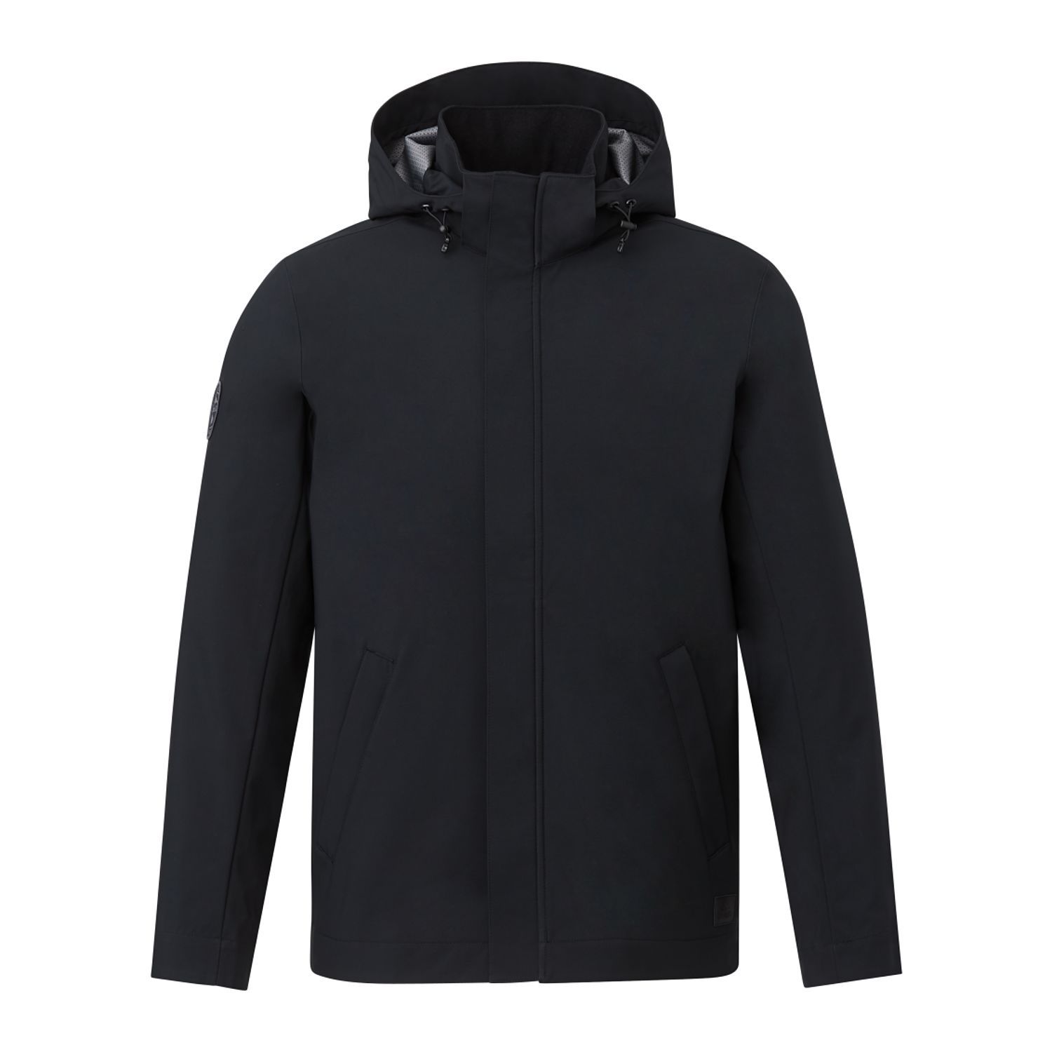 Roots73 Mens Napanee Eco Softshell Jacket in Black