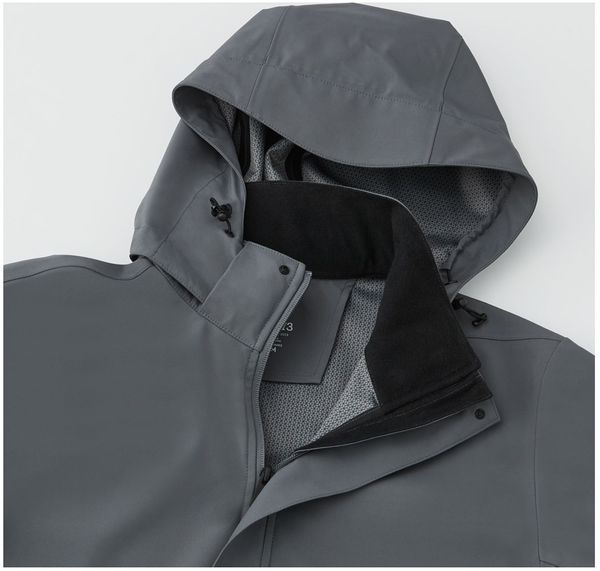 An image of a Custom Roots73 Mens Napanee Eco Softshell Jacket!