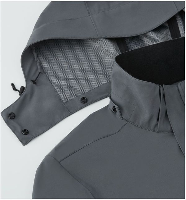 An image of a Custom Roots73 Mens Napanee Eco Softshell Jacket!