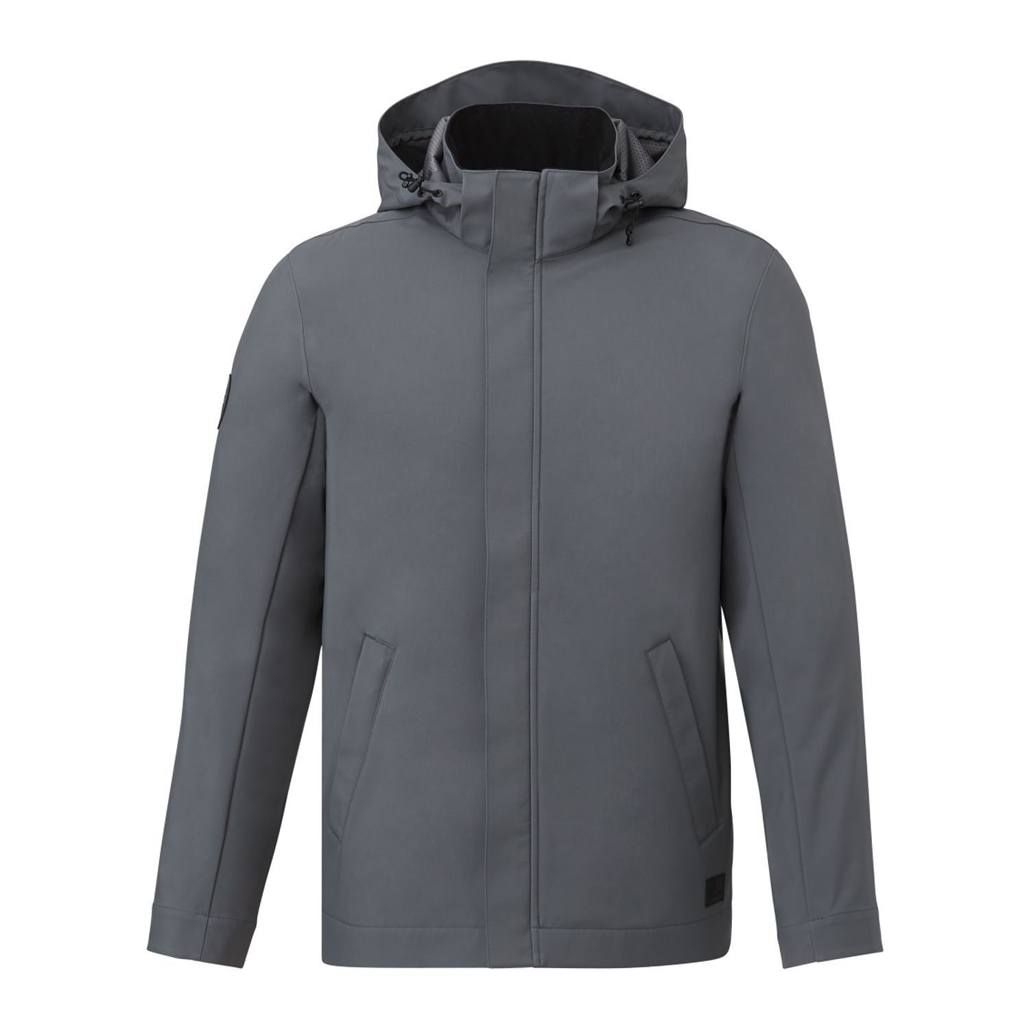 Roots73 Mens Napanee Eco Softshell Jacket in Charcoal