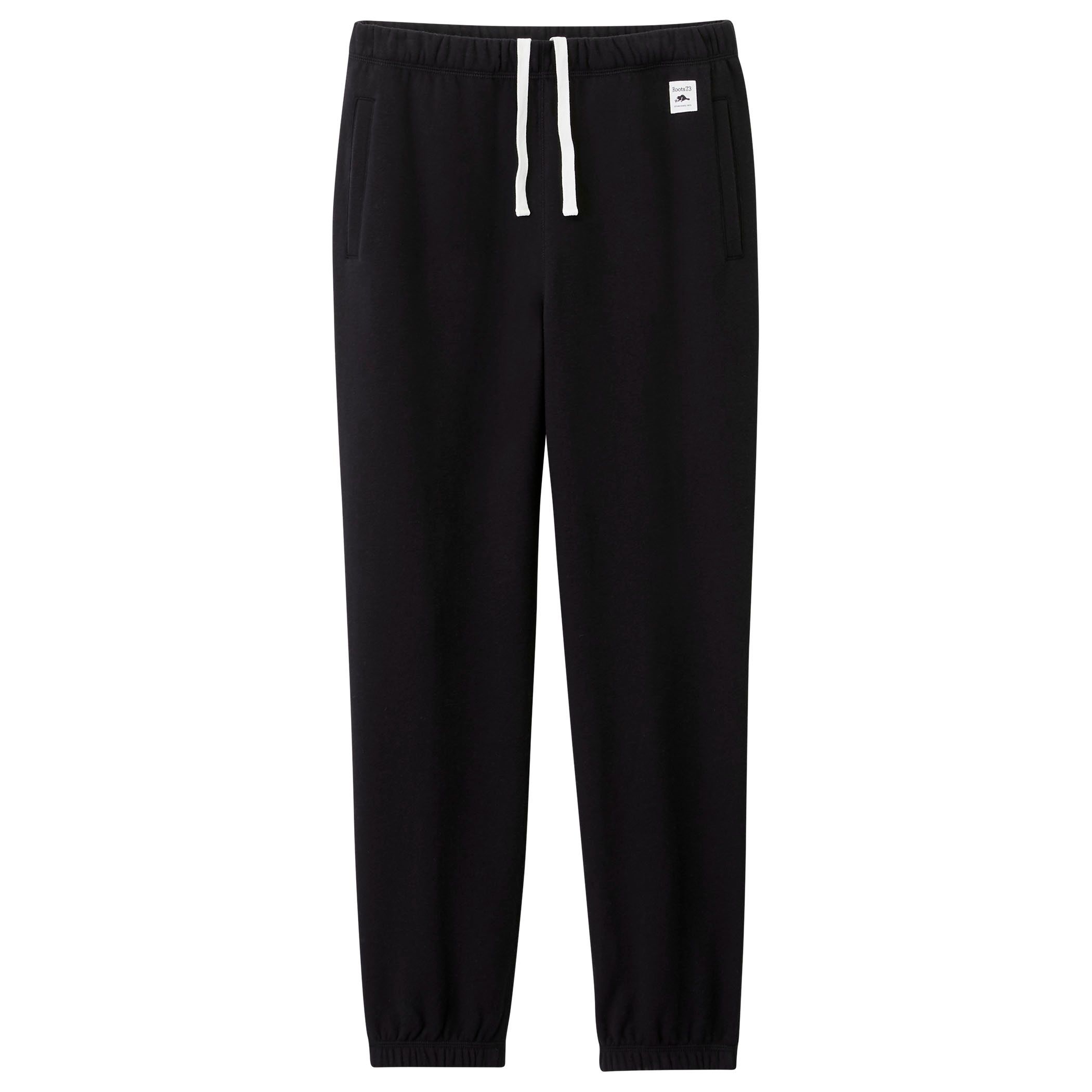 Roots73 Mens PaddleCreek Fleece Pants in Black