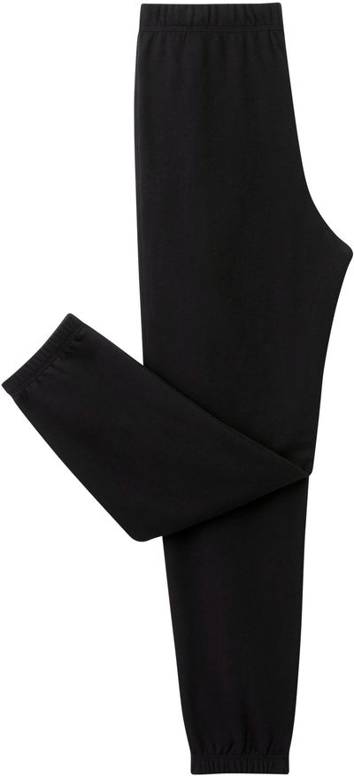 Am image of a Custom Roots73 Mens PaddleCreek Fleece Pants in Black!