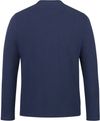 Am image of a Custom Tentree Mens Organic Cotton Long Sleeve Tee in Dress Blue!