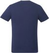Am image of a Custom Tentree Organic Cotton Short Sleeve Tee in Dress Blue!