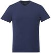 Am image of a Custom Tentree Organic Cotton Short Sleeve Tee in Dress Blue!