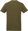 Am image of a Custom Tentree Organic Cotton Short Sleeve Tee in Olive Night Green!