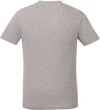 Am image of a Custom Tentree Organic Cotton Short Sleeve Tee in Heather Grey!