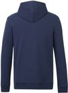 Am image of a Custom Tentree Mens Organic Cotton Zip Hoodie in Dress Blue!