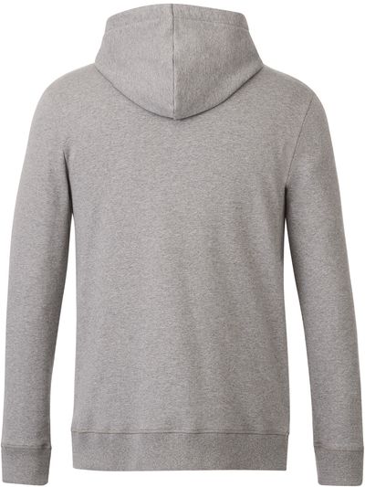 Am image of a Custom Tentree Mens Organic Cotton Zip Hoodie in Heather Grey!