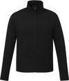 Am image of a Custom Trimark Mens Merritt Eco Knit Full Zip in Black!