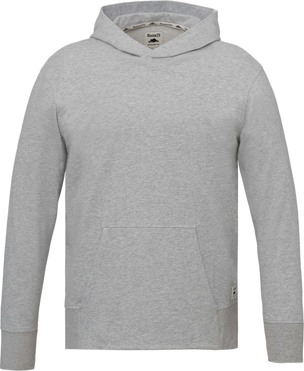 Am image of a Custom Roots73 Canmore Eco Hoody in Grey!