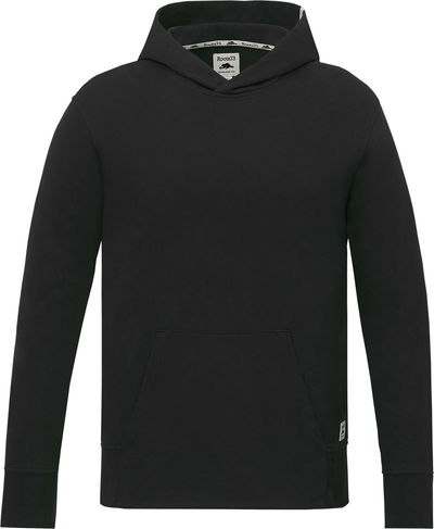 Am image of a Custom Roots73 Canmore Eco Hoody in Black!