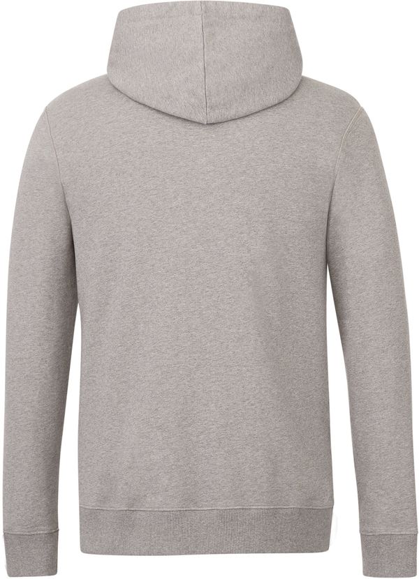 Am image of a Custom Tentree Organic Cotton Hoodie in Heather Grey!