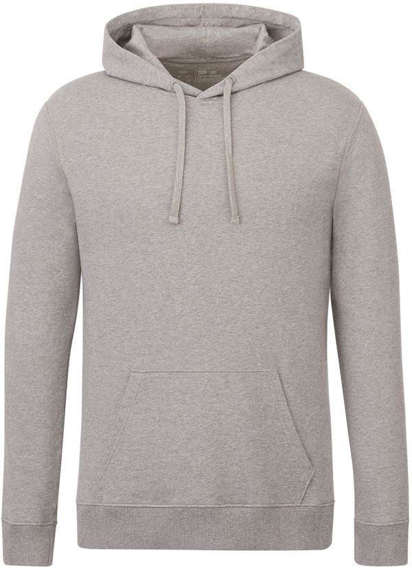Am image of a Custom Tentree Organic Cotton Hoodie in Heather Grey!