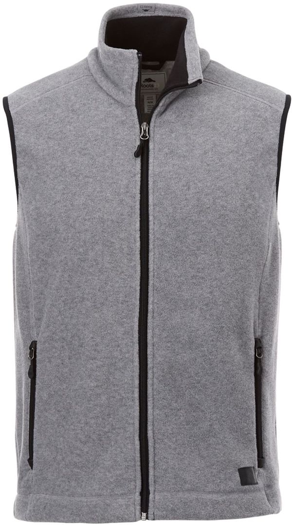 Am image of a Custom Roots73 Willowbeach MFC Vest in Charcoal Mix!