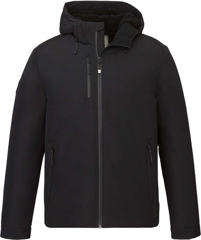 Am image of a Custom Roots73 Rockglen Eco Insulated Jacket in Black!