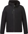 Am image of a Custom Roots73 Rockglen Eco Insulated Jacket in Black!
