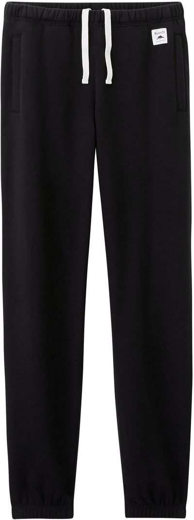 Am image of a Custom Roots73 Womens Paddlecreek Fleece Pants in Black!