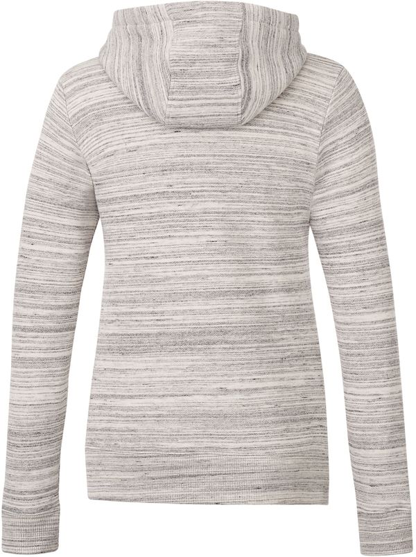Am image of a Custom Tentree Womens Space Dye Hoodie in Hi Rise Grey Space Dye!